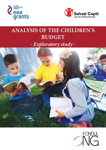 Analiza bugetului copiilor - Studiu exploratoriu (engleză)