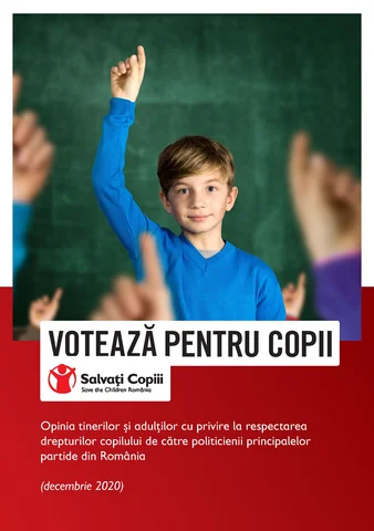 Sondaj Raport-Voteaza pentru copii