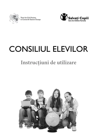 Consiliul elevilor - instrucţiuni de utilizare