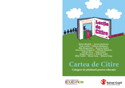 Cartea de citire - culegere de pledoarii pentru educaţie