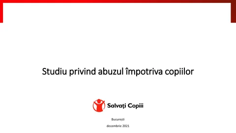 Studiu privind abuzul impotriva copiilor
